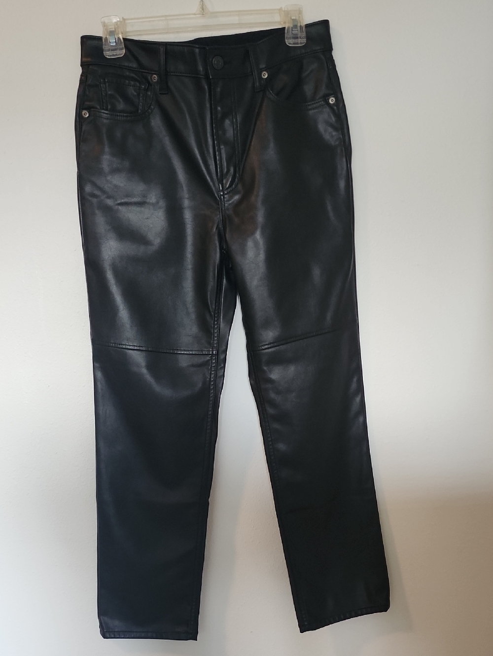 GAP Black Cheeky Straight High-Rise Pants